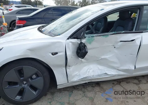 2021 Tesla Model 3 Standard Range Plus Rear-Wheel Drive из США, поврежденный, VIN 5YJ3E1EA3MF091133